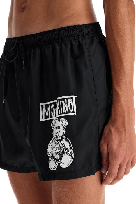 MOSCHINO 'sea print boxer shorts for