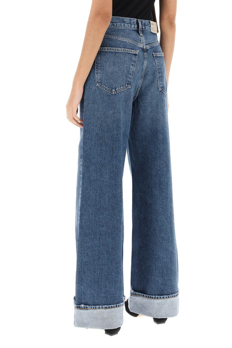 AGOLDE dame wide leg jeans