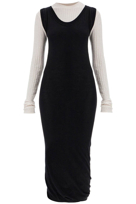 MARNI layered knit dress