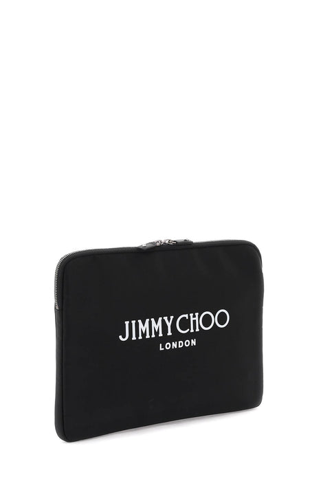 JIMMY CHOO pouch with logo