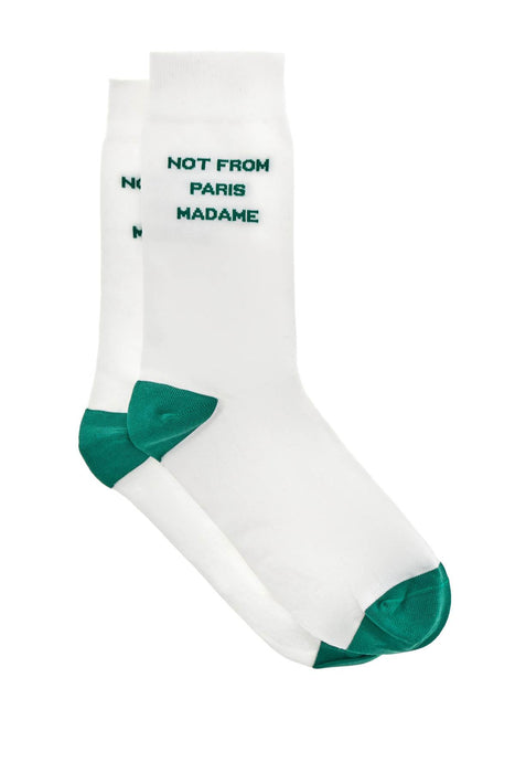 DROLE DE MONSIEUR la chaussette slogan' socks
