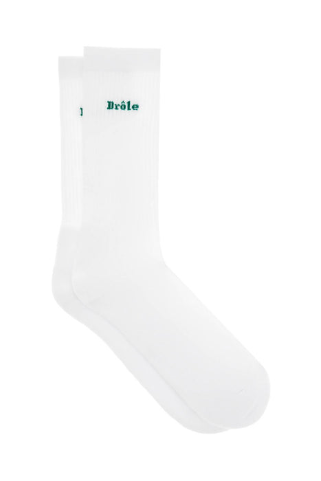 Drole de monsieur logoed socks