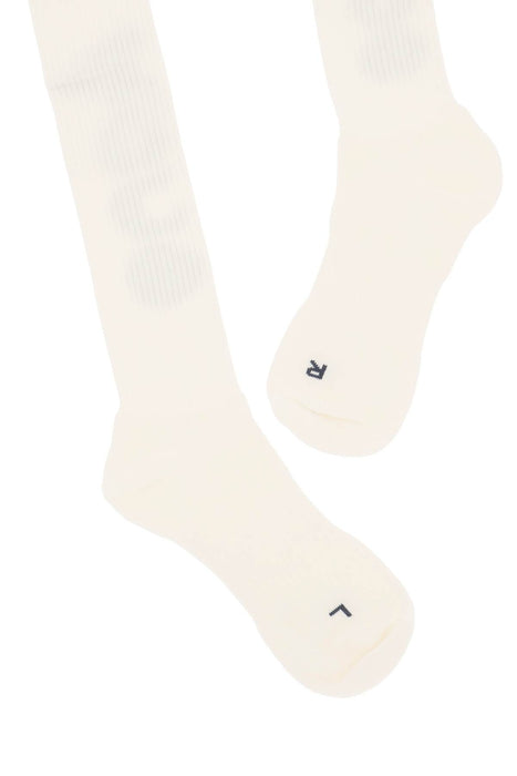 ACNE STUDIOS long sport socks with logo