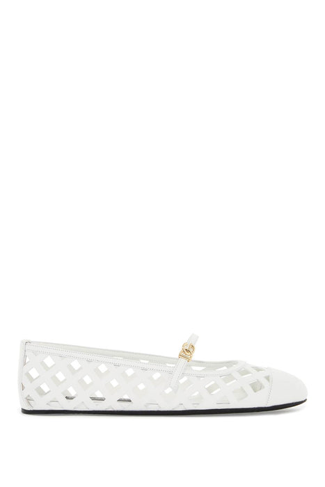 DOLCE & GABBANA 'perforated leather odette