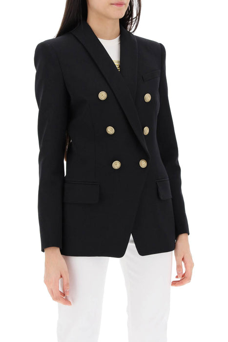 BALMAIN double-breasted jacket with shaped cut
