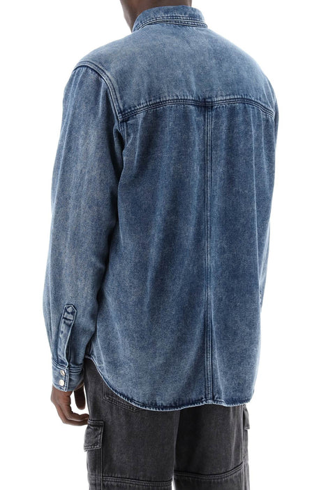 MARANT Overshirt in denim Tailly