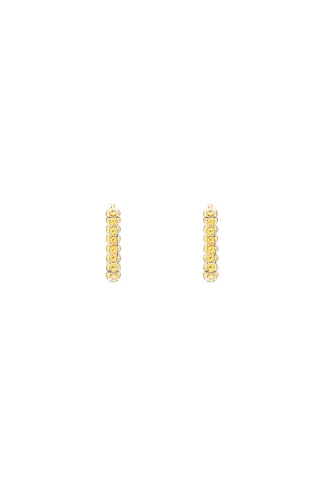 AMINA MUADDI charlotte earrings with crystals