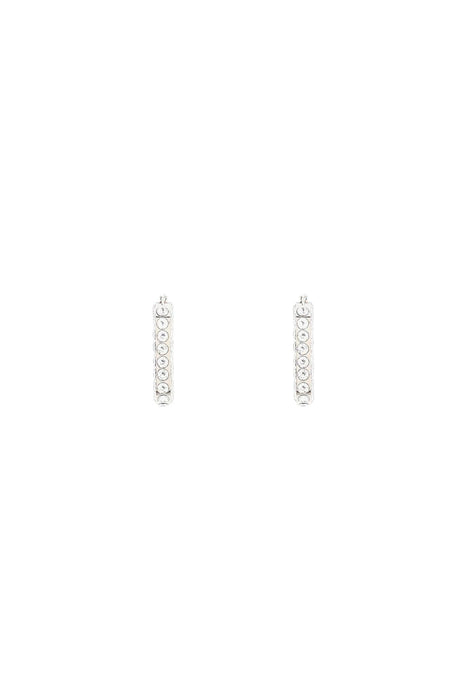 AMINA MUADDI charlotte earrings with crystals