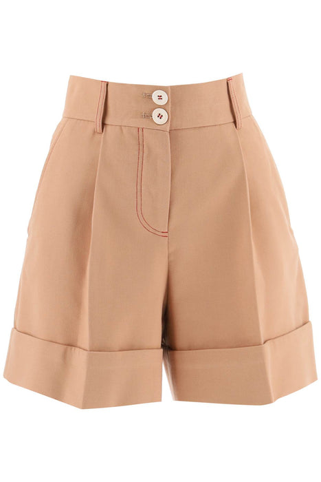 See by chloe cotton twill shorts