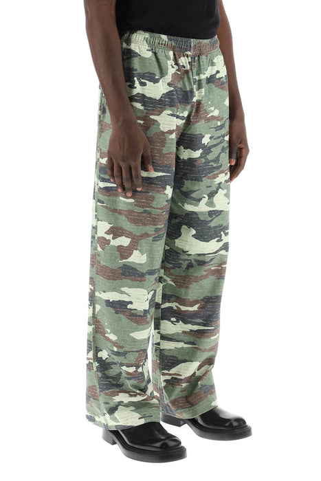 ACNE STUDIOS camouflage jersey pants for men