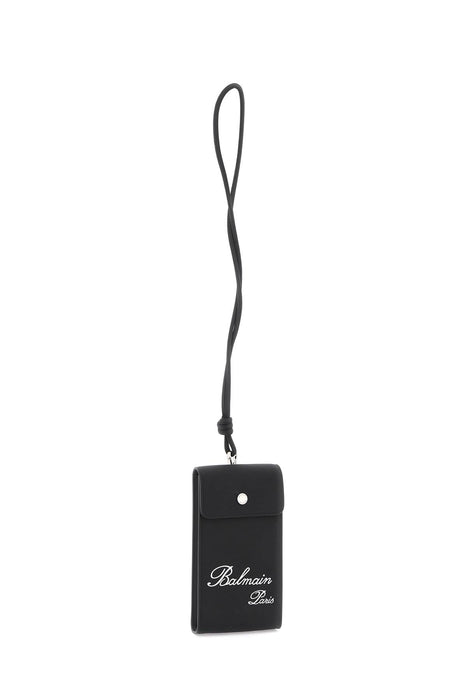 BALMAIN phone holder with logo