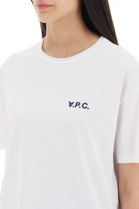 A.P.C. carol' boxy t-shirt with logo print