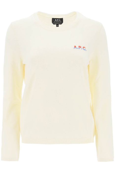 A.P.C. albane' crew-neck cotton sweater