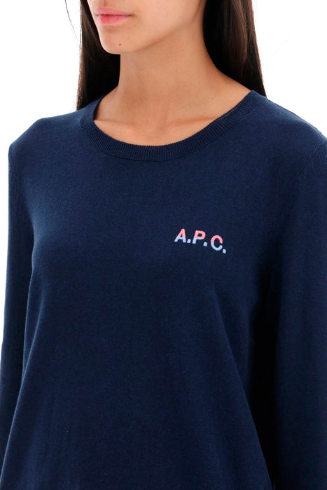 A.P.C. albane' crew-neck cotton sweater