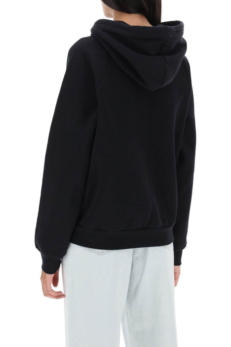 A.P.C. serena' hoodie with logo embroidery