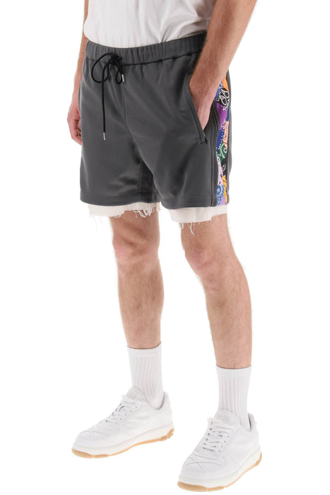 CHILDREN OF THE DISCORDANCE jersey shorts with bandana bands