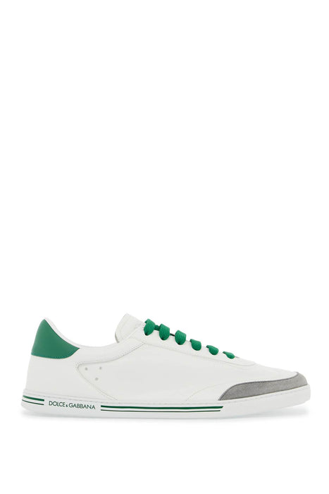 DOLCE & GABBANA leather saint tropez sneakers in