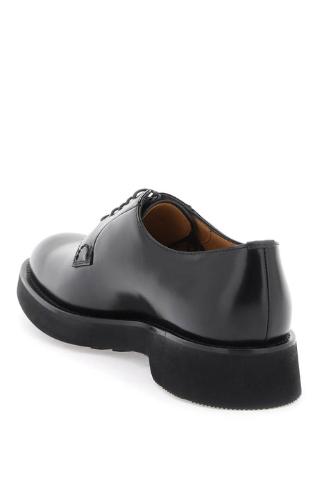 CHURCH'S leather shannon derby shoes
