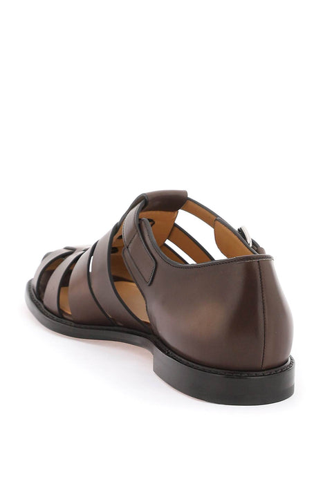 CHURCH'S leather fisherman sandals