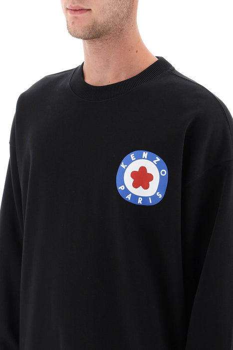 Kenzo crew-neck sweatshirt with kenzo target print