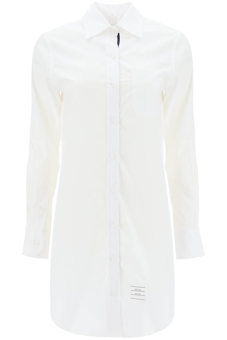 THOM BROWNE short button-down blouse