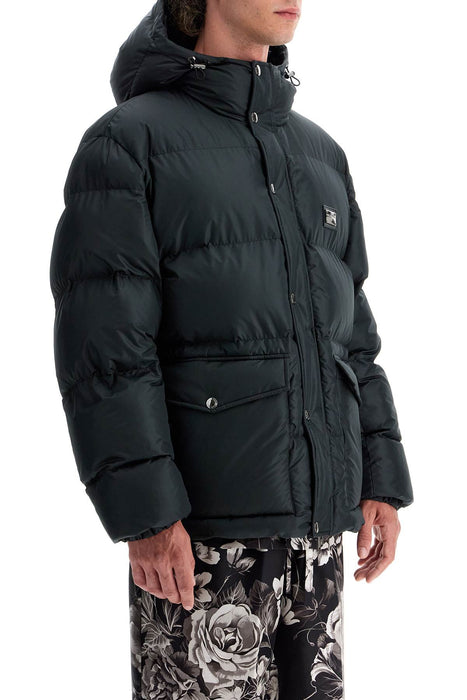 DOLCE & GABBANA padded jacket with hood