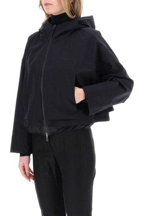 HERNO LAMINAR hooded paclite jacket in