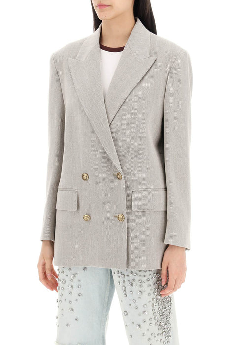 GOLDEN GOOSE double-breasted blazer in h