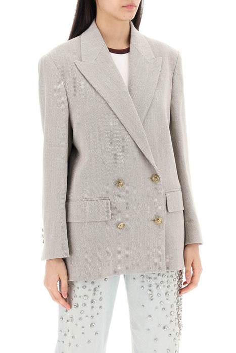 GOLDEN GOOSE double-breasted blazer in h