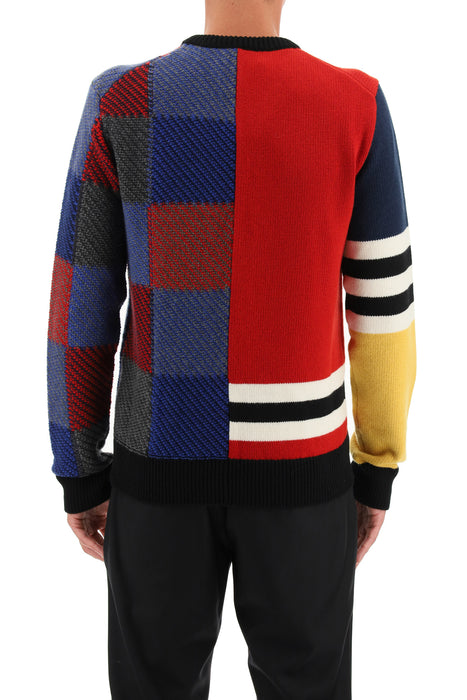 DOLCE & GABBANA 84 sweater in multicolor wool