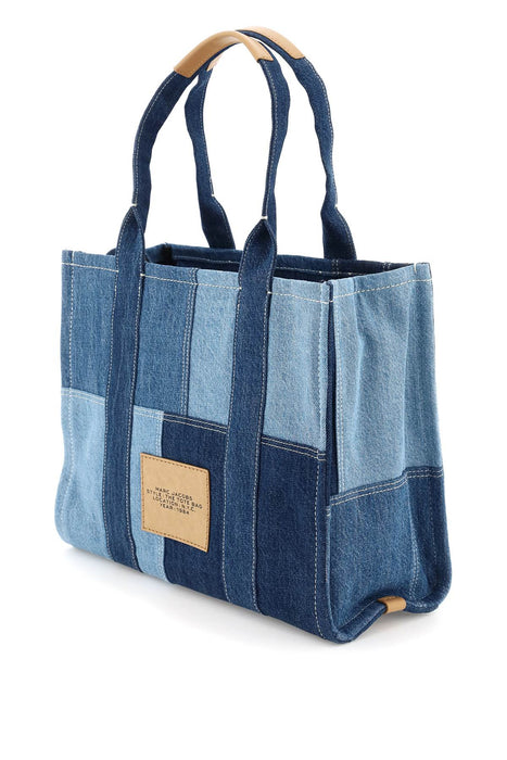 MARC JACOBS the denim large tote bag