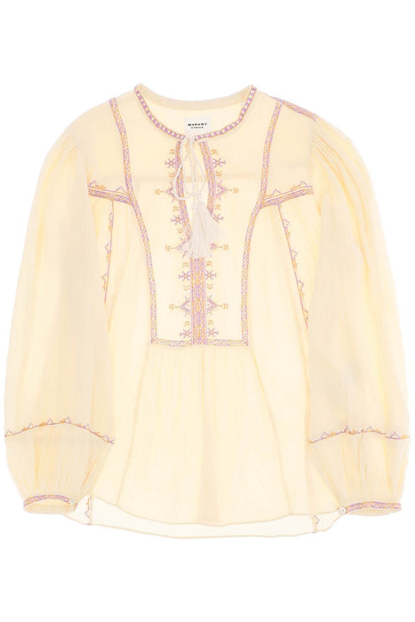 ISABEL MARANT ETOILE silekia blouse with