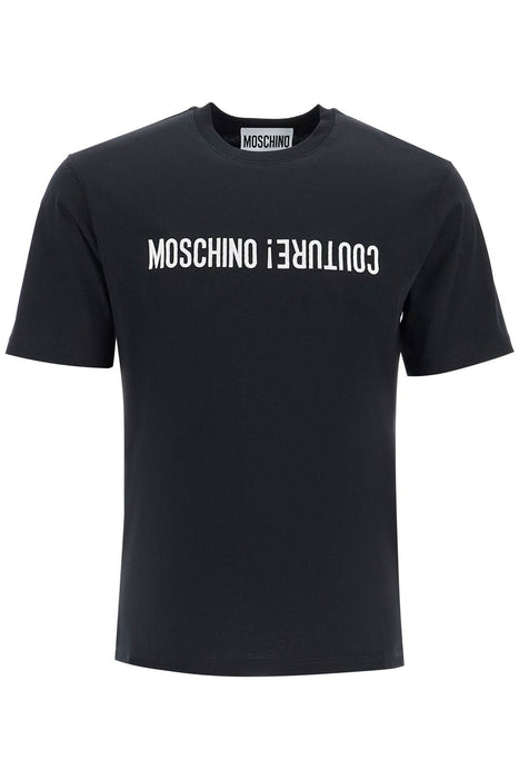 MOSCHINO t-shirt with embroidered lettering