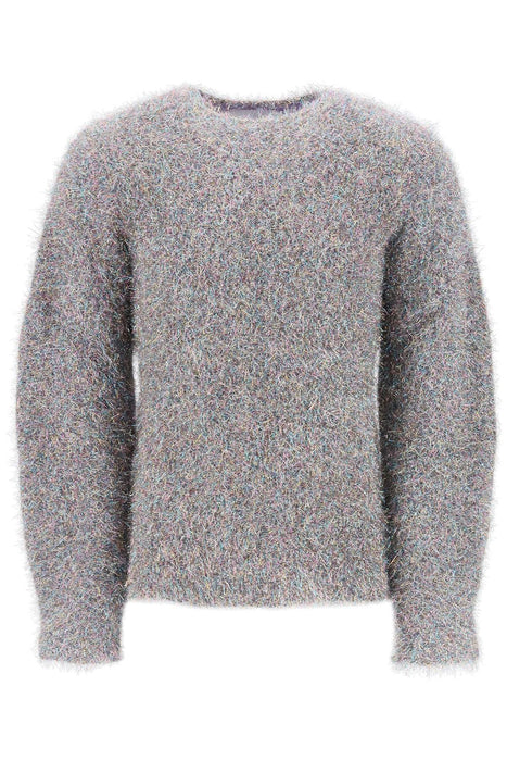 JIL SANDER lurex and mohair sweater