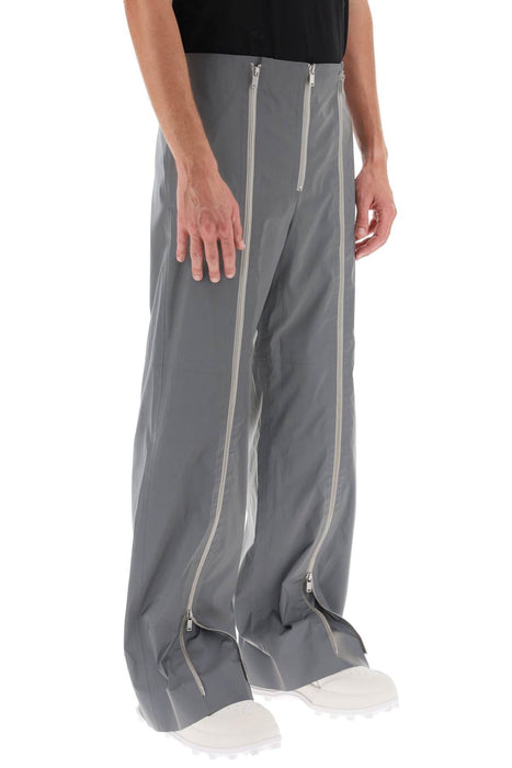 JIL SANDER pants in reflective fabric