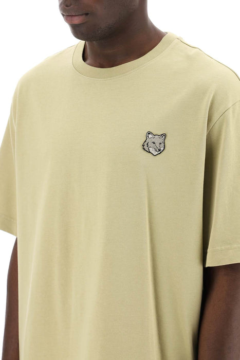 MAISON KITSUNE "bold fox head patch t-shirt"