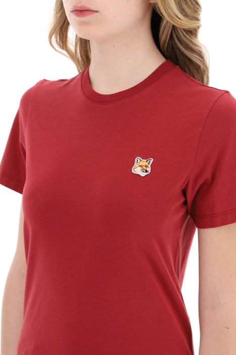 MAISON KITSUNE fox head crew-neck t-shirt