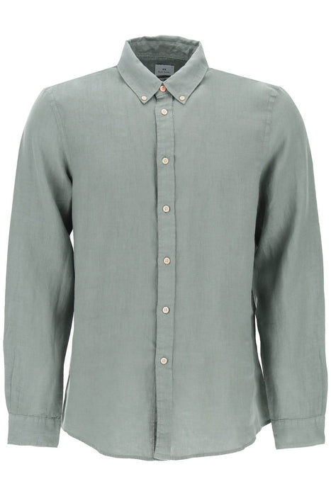 PS PAUL SMITH linen button-down shirt for