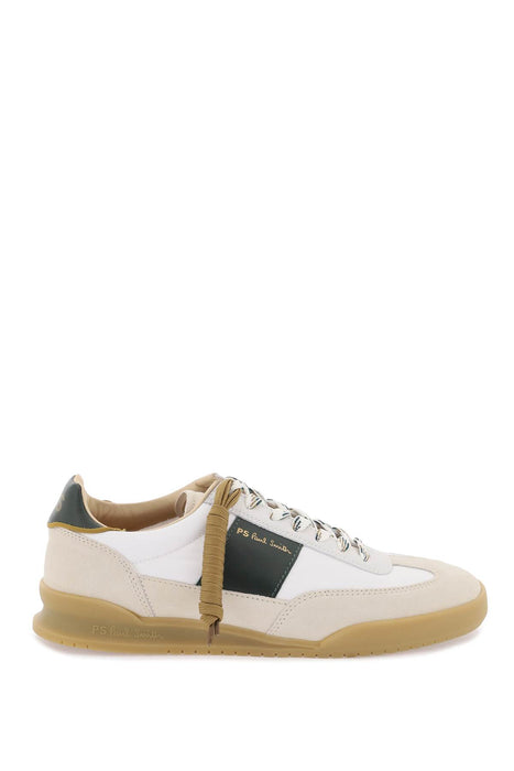 PS PAUL SMITH leather and nylon dover sneakers in
