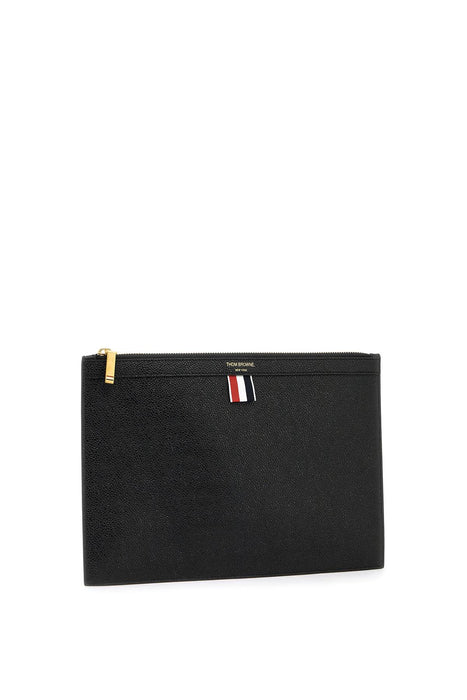 THOM BROWNE leather small document holder