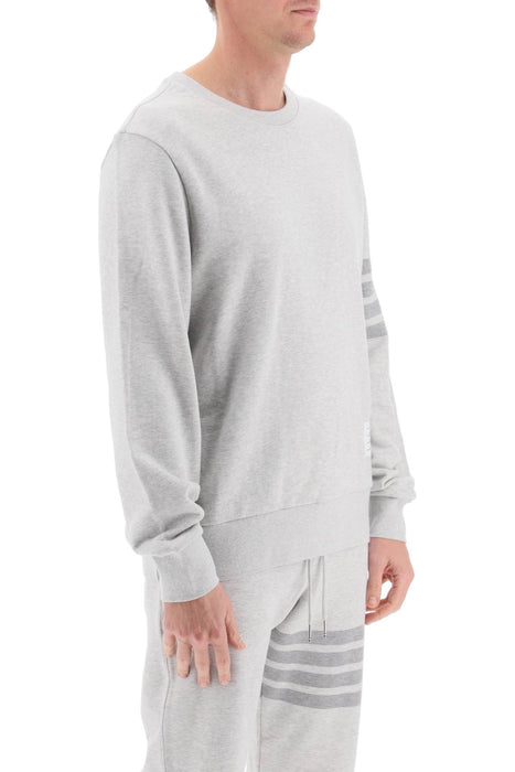THOM BROWNE cotton 4-bar sweatshirt