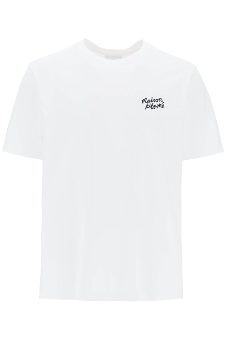 MAISON KITSUNE t-shirt with logo lettering