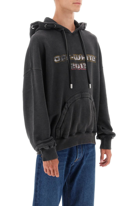 OFF-WHITE hoodie with back bacchus print