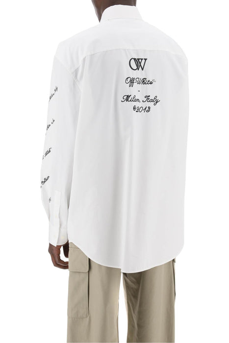 OFF-WHITE "oversized shirt with
