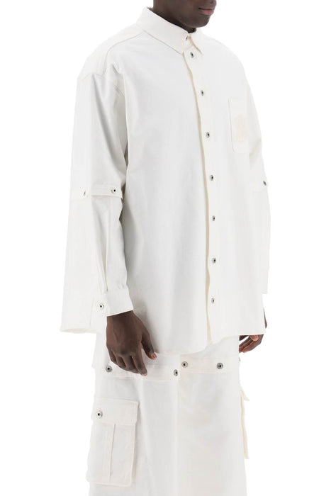OFF-WHITE convertible overshirt with 90's