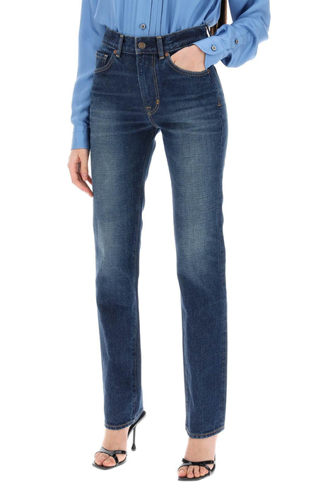 TOM FORD "jeans with stone wash treatment