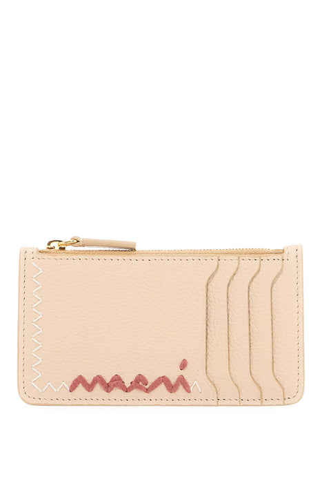 MARNI embroidered card holder