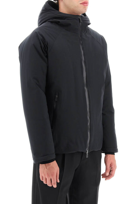 HERNO LAMINAR ripstop hooded down jacket