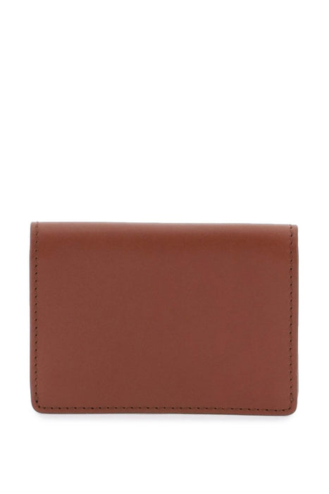 A.P.C. leather stefan card holder