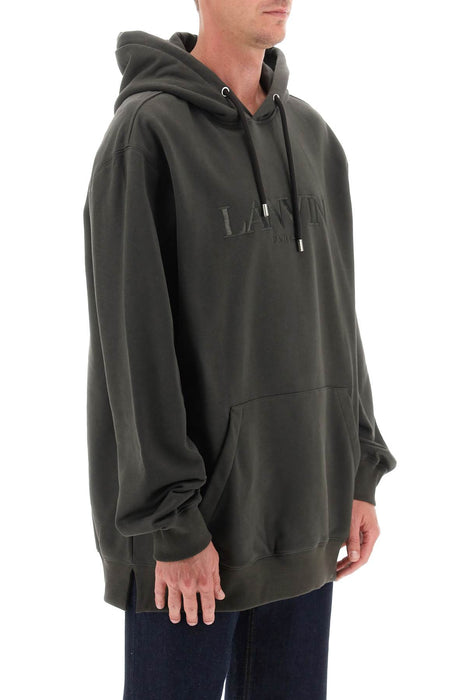 LANVIN hoodie with curb embroidery